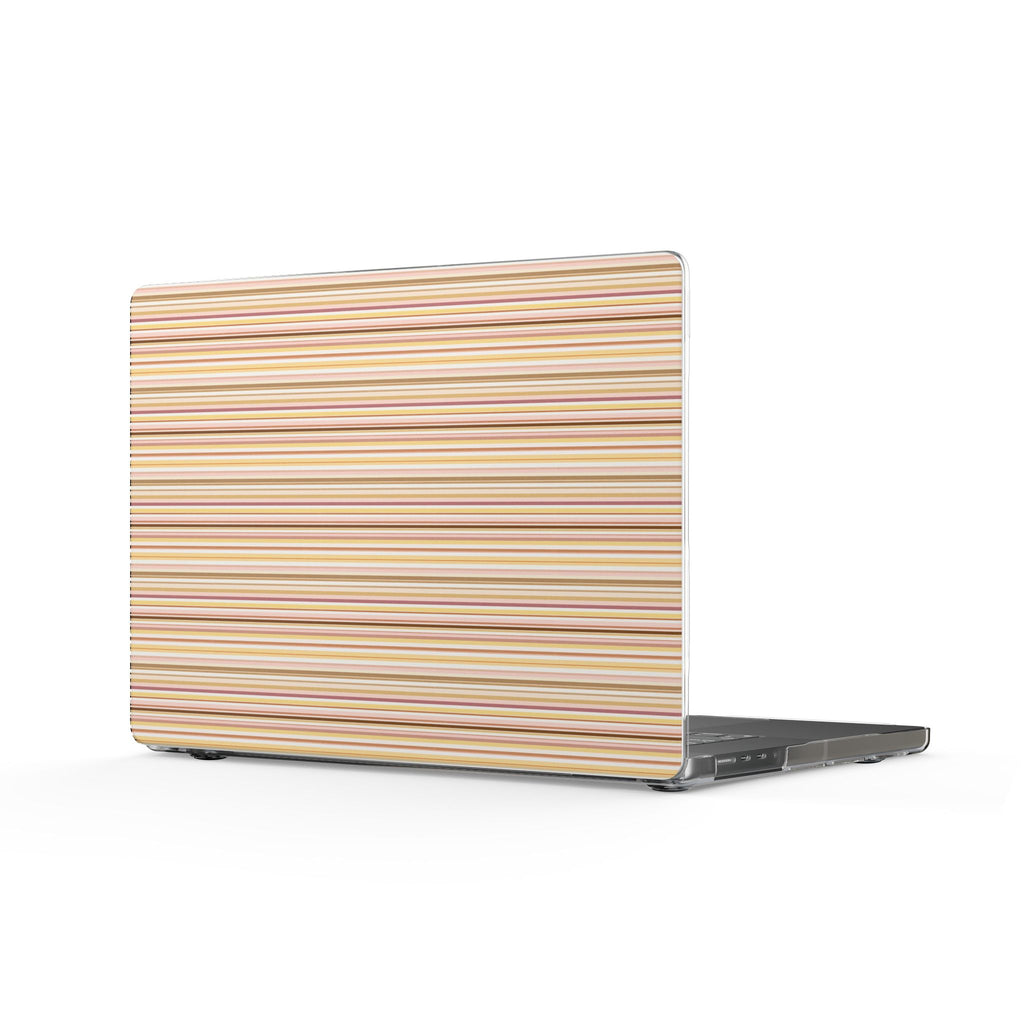MINIMALIST YELLOW STRIPES MACBOOK COVERS