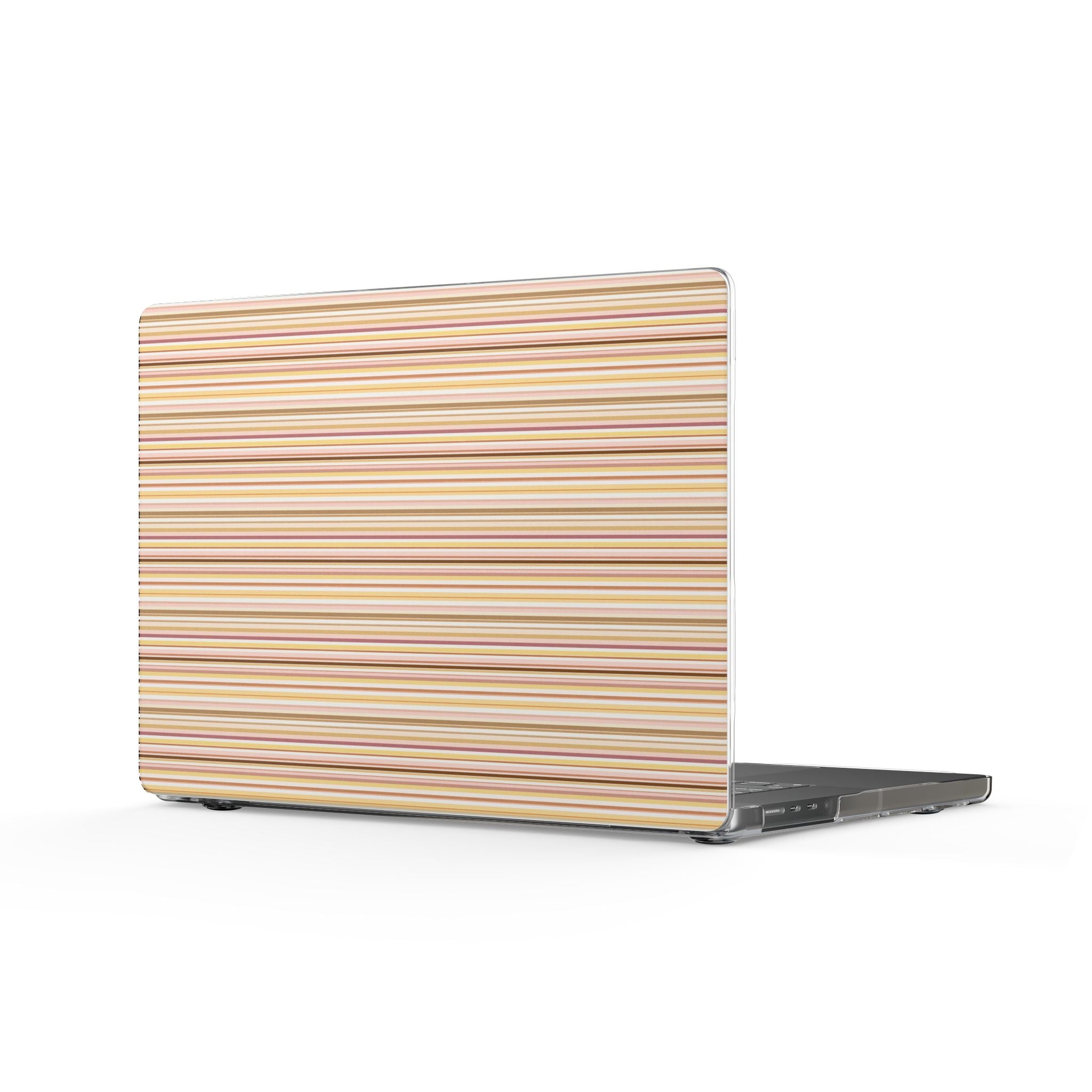 MINIMALIST YELLOW STRIPES MACBOOK COVERS