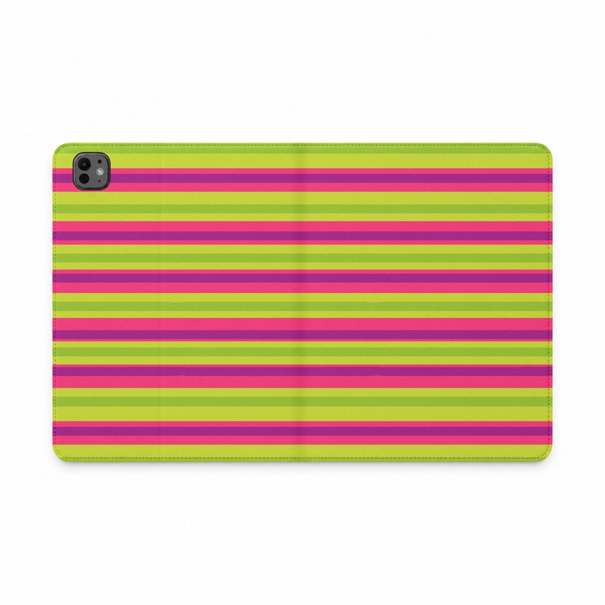 DERBY STRIPES IPAD TABLET FOLIO CASE