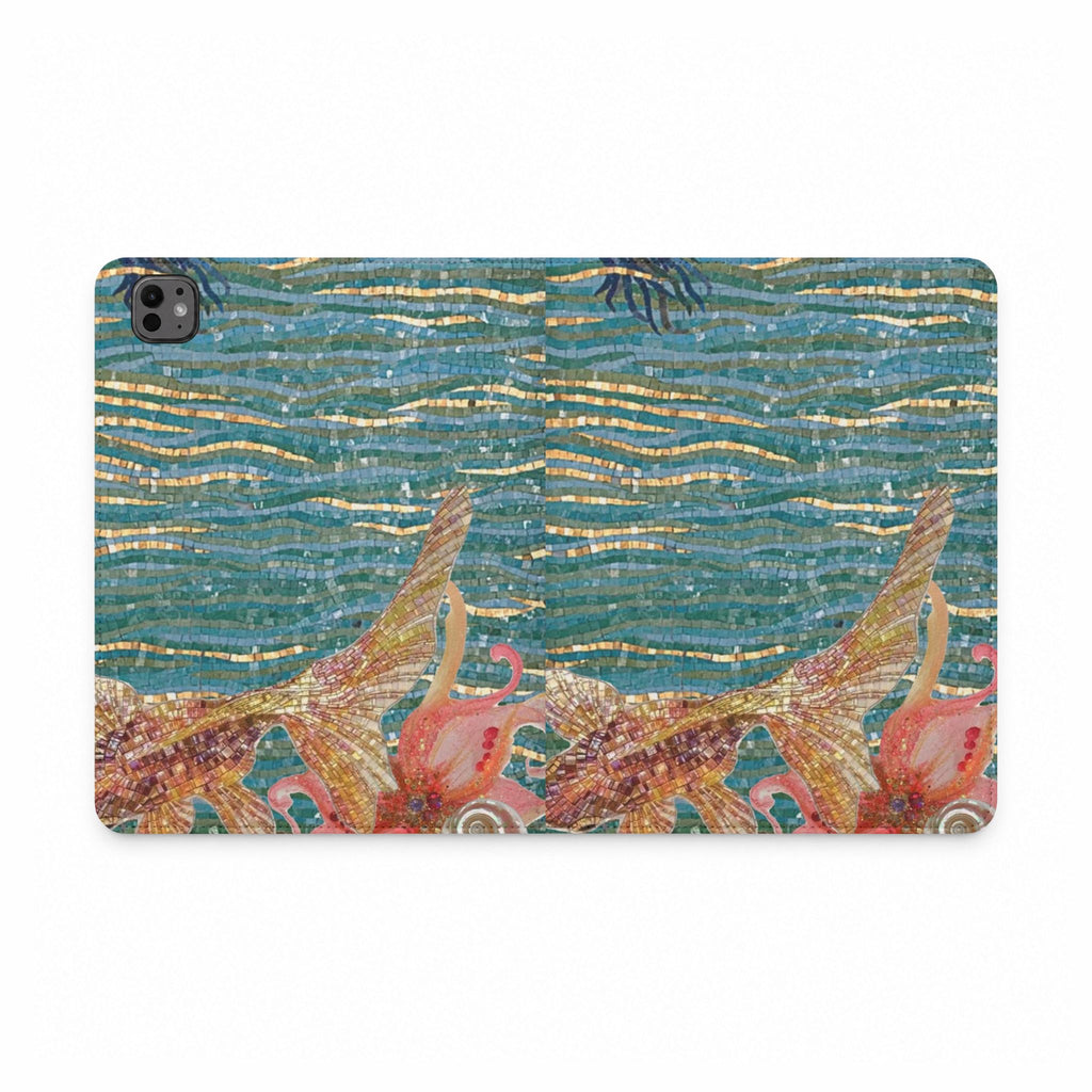 OCEAN SEQUINS IPAD TABLET FOLIO CASE