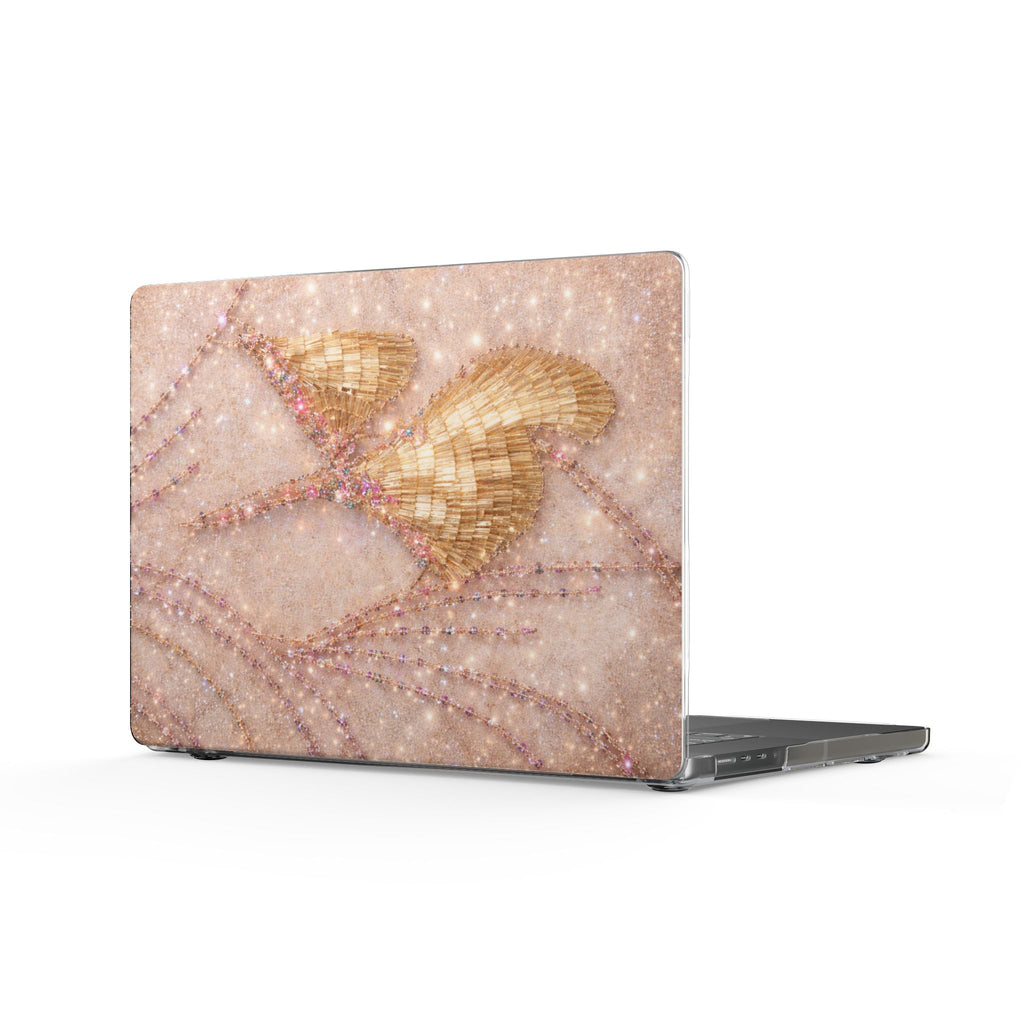 SEQUIN ANGEL WING MACBOOK COVERS
