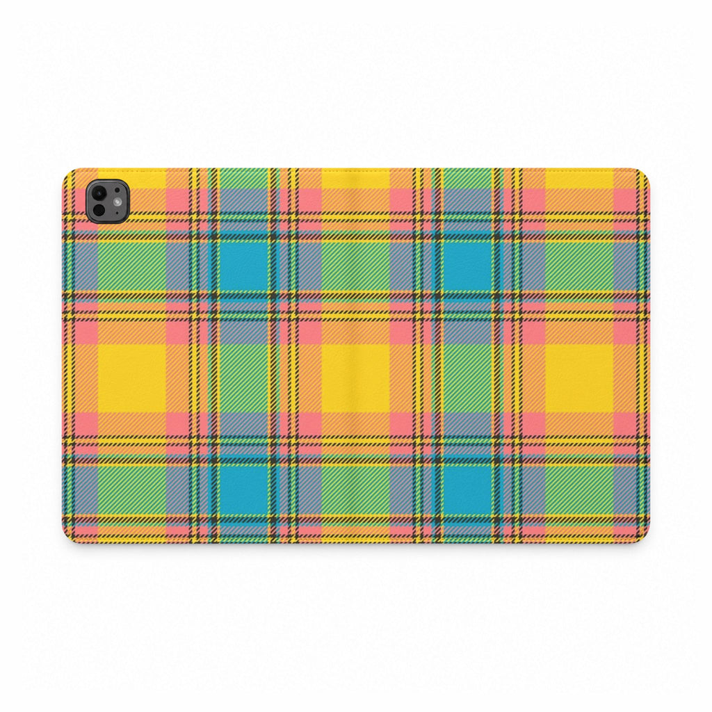 KENSINGTON PLAID STRIPES IPAD TABLET FOLIO CASE
