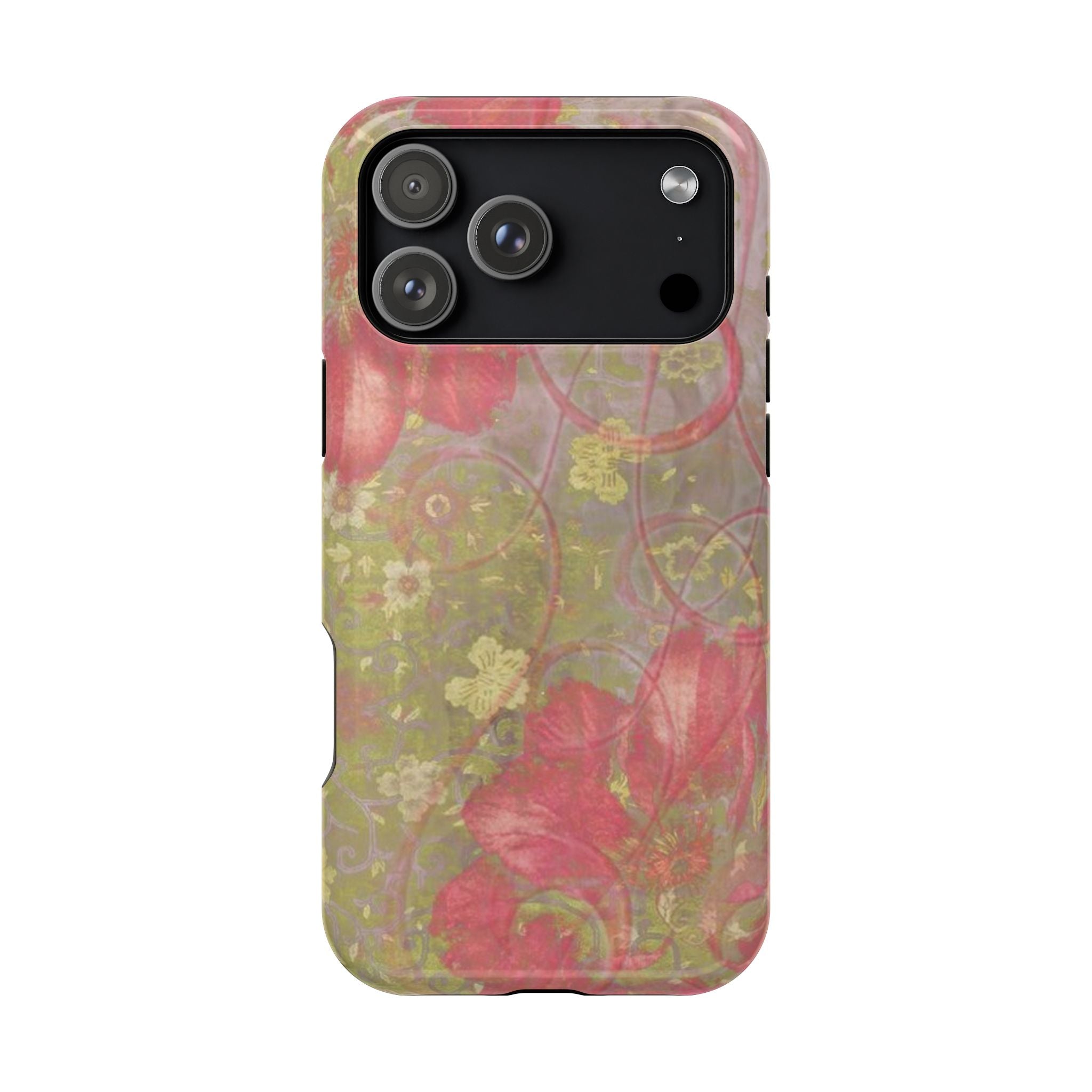 VINTAGE WATER LILY PHONE CASE