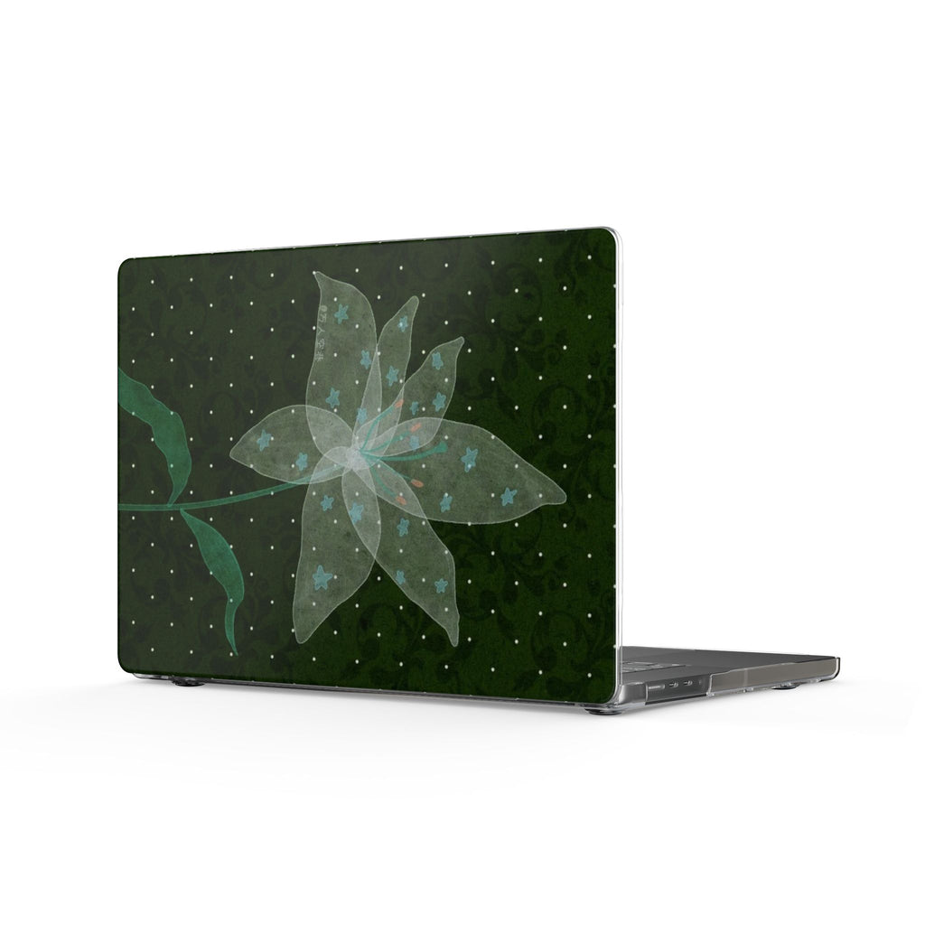 GREEN FAIRY MAGIC FLOWER MACBOOK COVERS