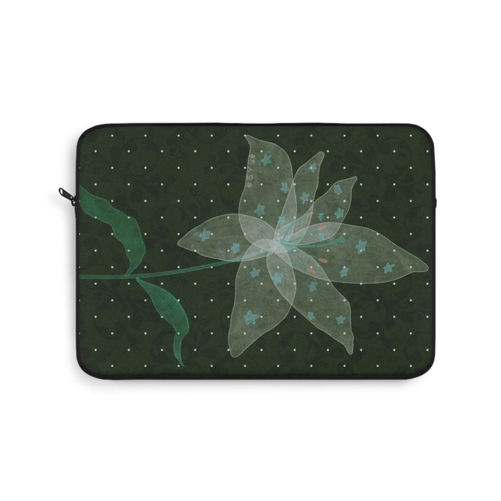 GREEN FAIRY MAGIC FLOWER KINDLE IPAD & LAPTOP SLEEVE