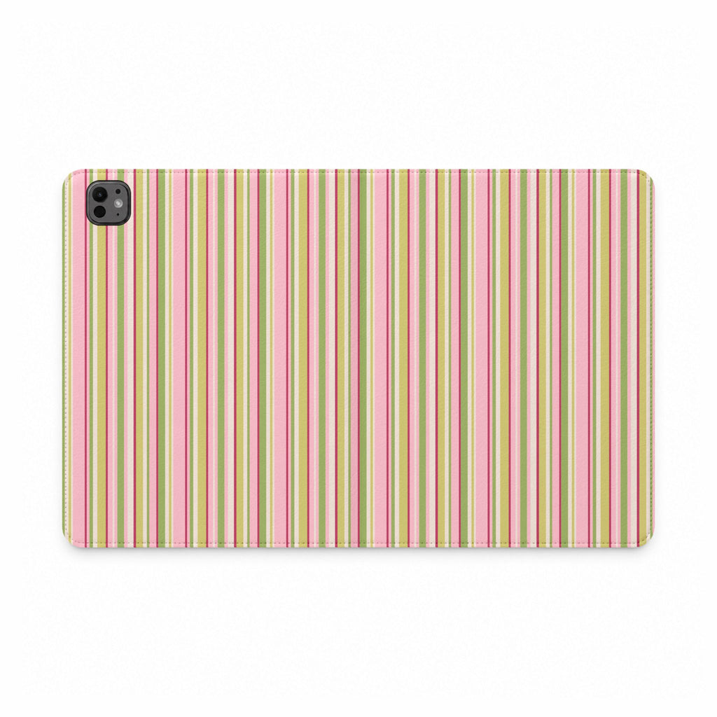POPPY MINIMALIST STRIPES IPAD TABLET FOLIO CASE