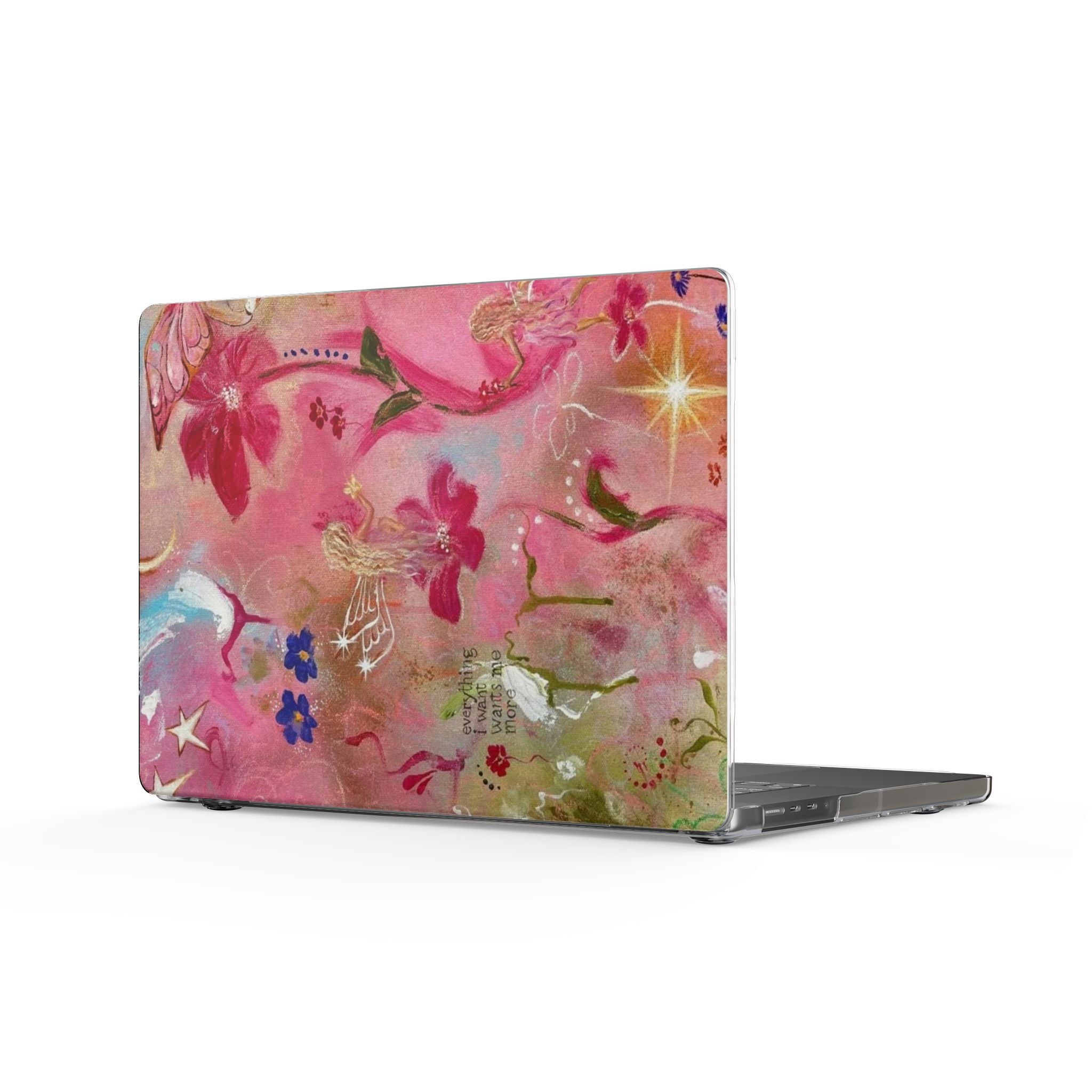 MANIFESTATION FAIRY EVERYTHING I WANT WANTS ME TOO MACBOOK COVERS