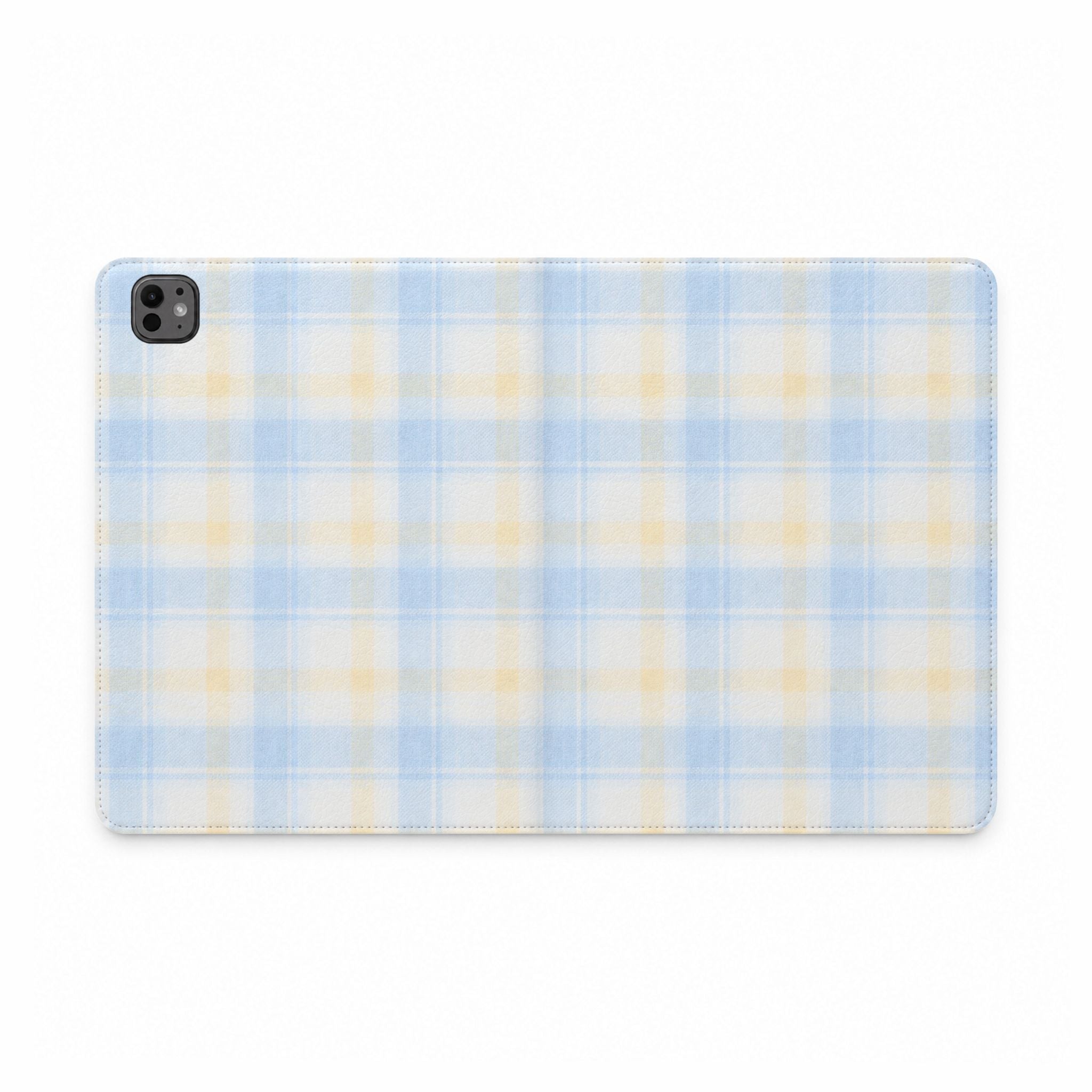DRIFTWOOD PLAID IPAD TABLET FOLIO CASE
