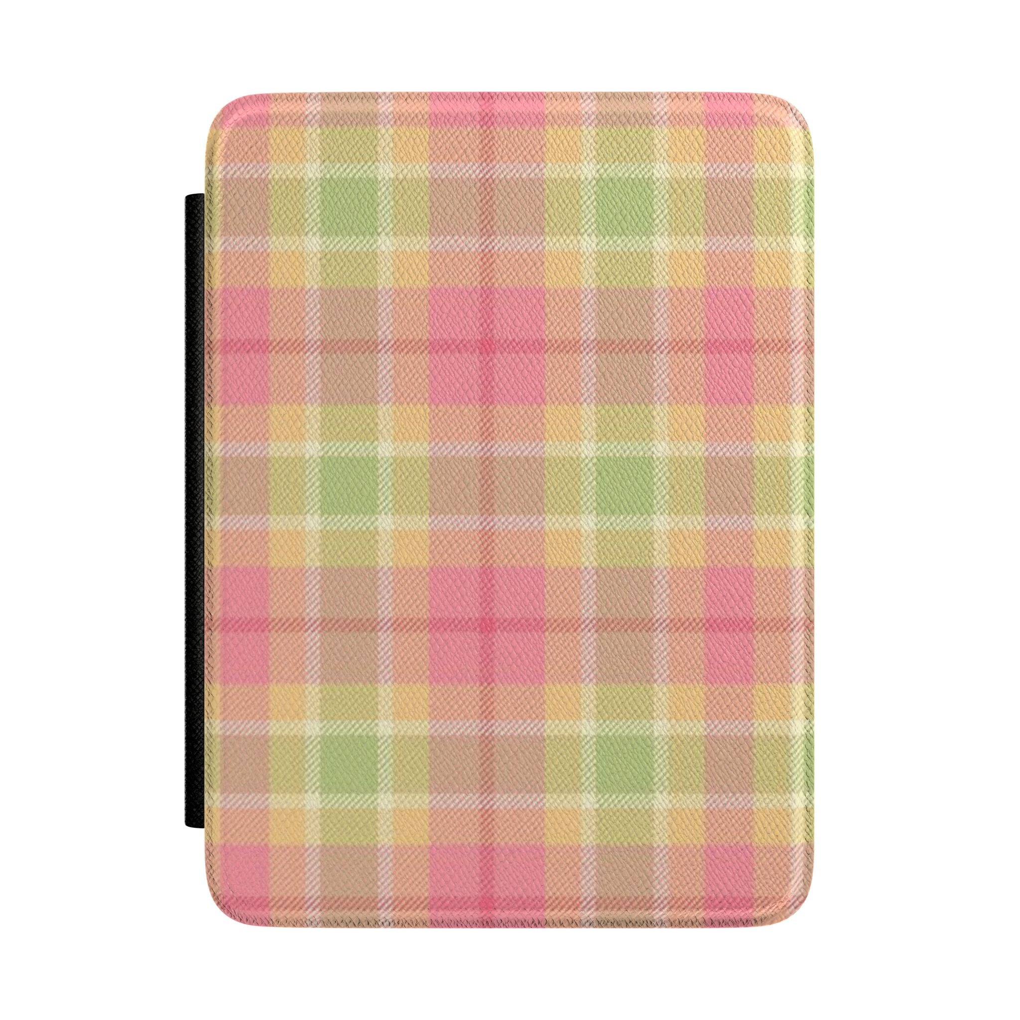 GUAVA PLAID KINDLE CASE HARDCOVER