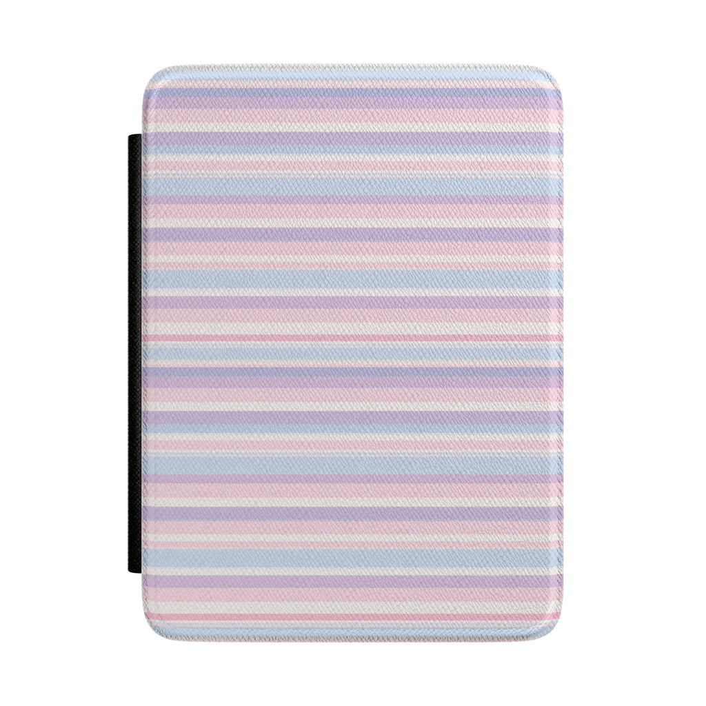 MILKSHAKE PINK STRIPES KINDLE CASE HARDCOVER
