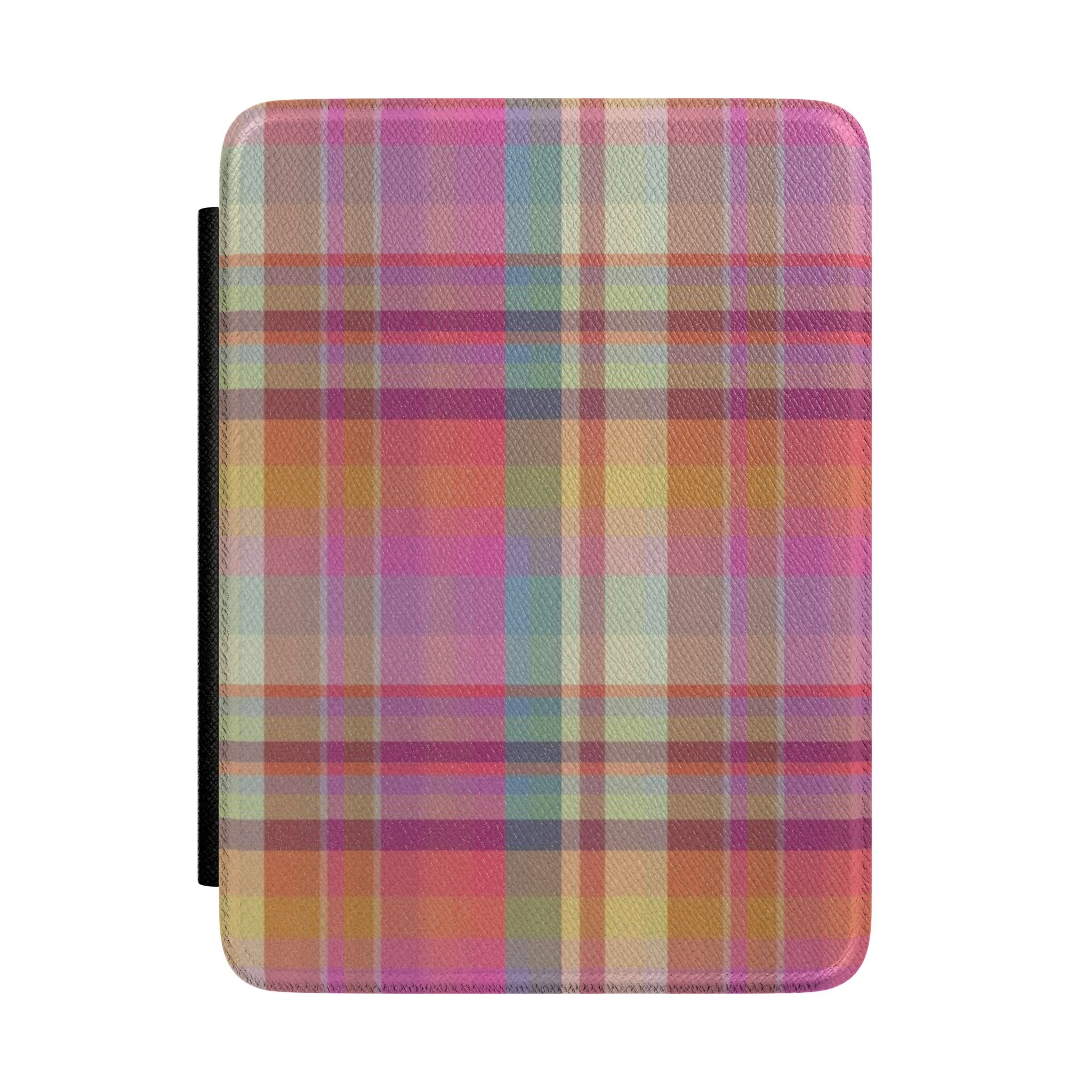 PALOMA PLAID KINDLE CASE HARDCOVER