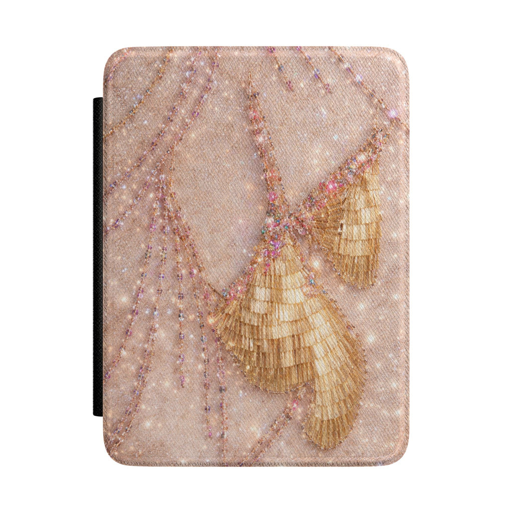 SEQUIN ANGEL WING KINDLE CASE HARDCOVER