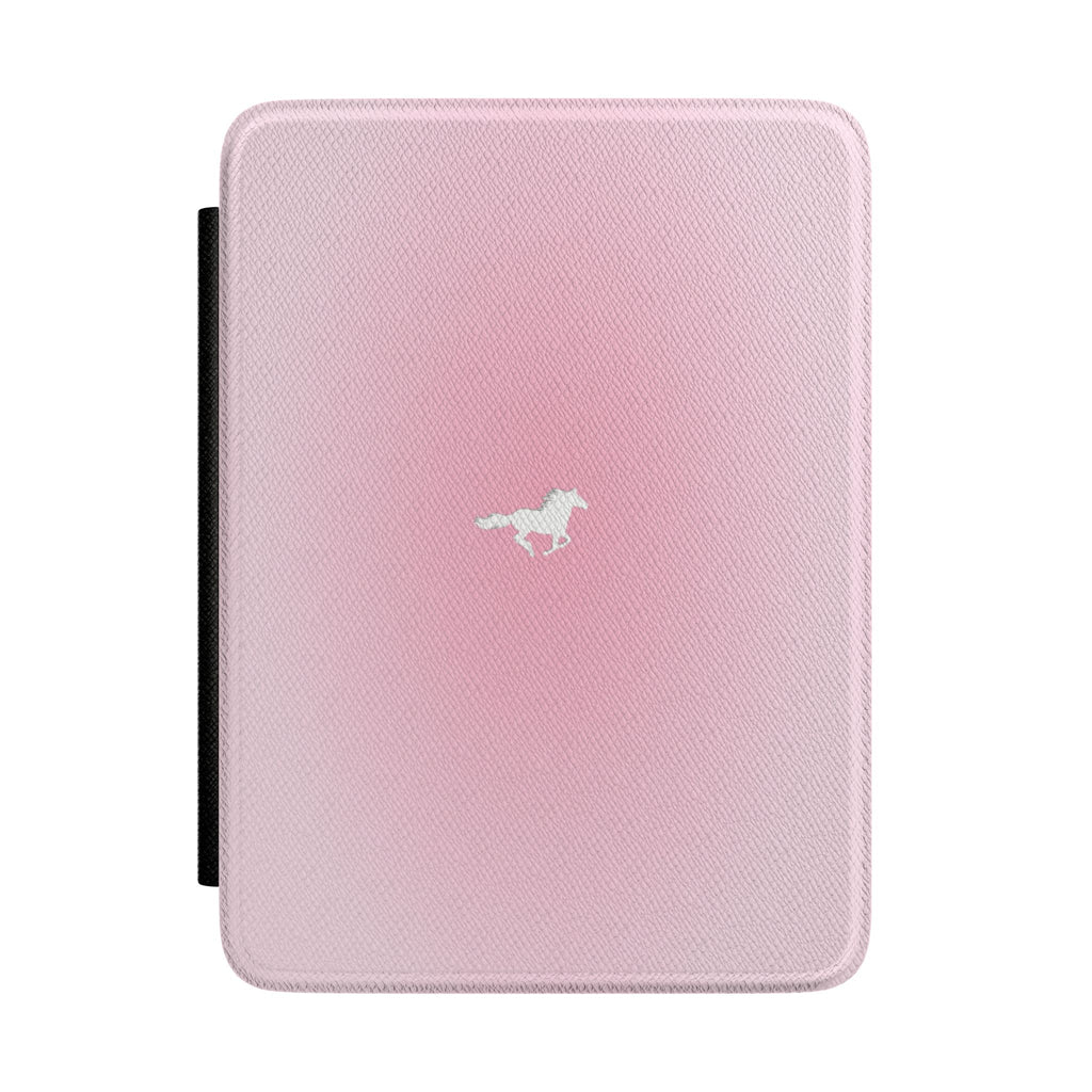 PINK AURA WESTERN HORSE KINDLE CASE HARDCOVER