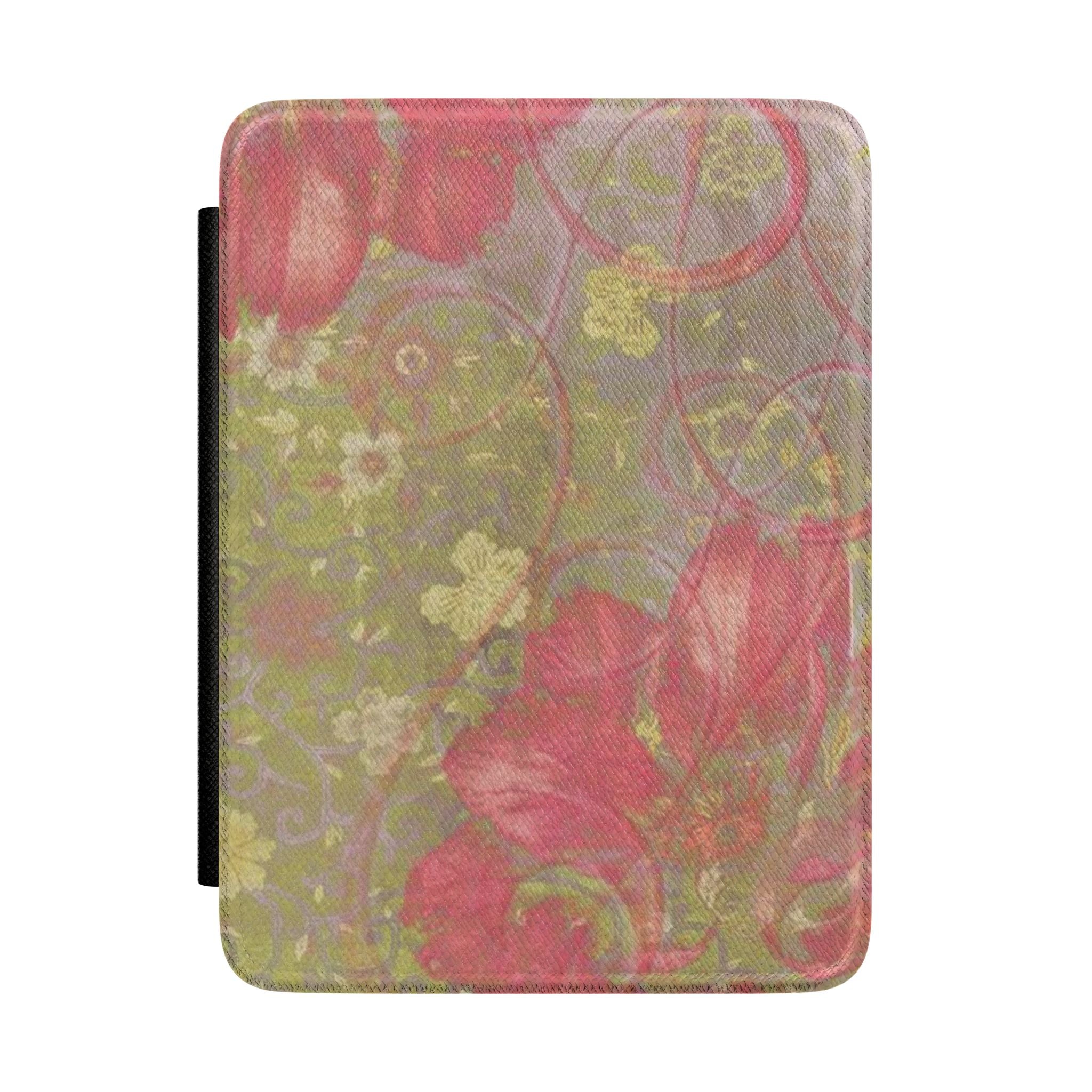 VINTAGE WATER LILY KINDLE CASE HARDCOVER