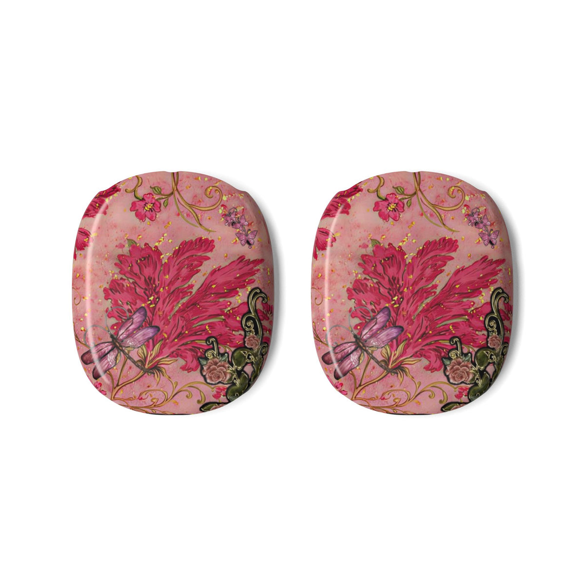 GLISTENING EMBELLISHED FLORAL AIRPODS MAX CASE COVERS