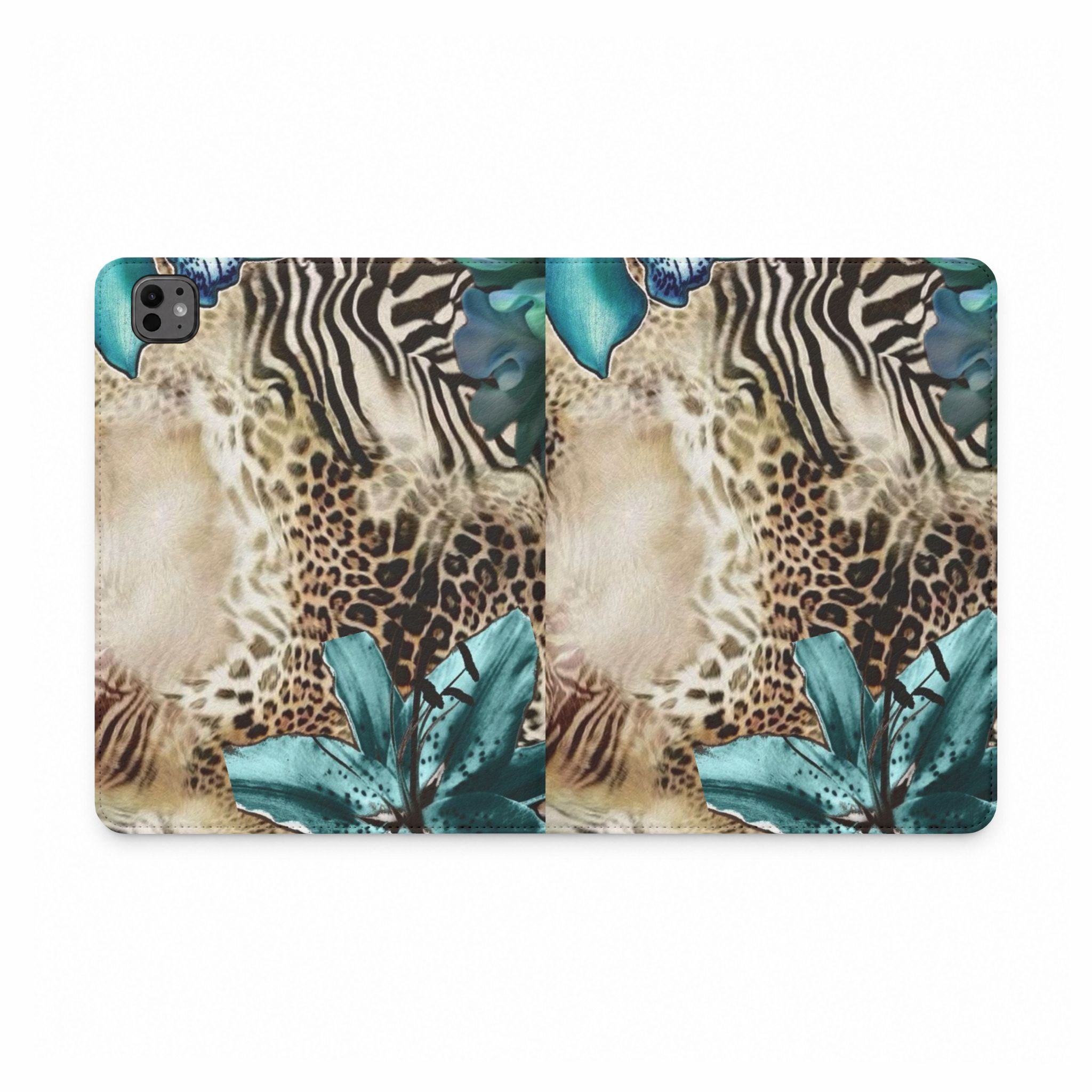 LOTUS FLOWER JUNGLE IPAD TABLET FOLIO CASE