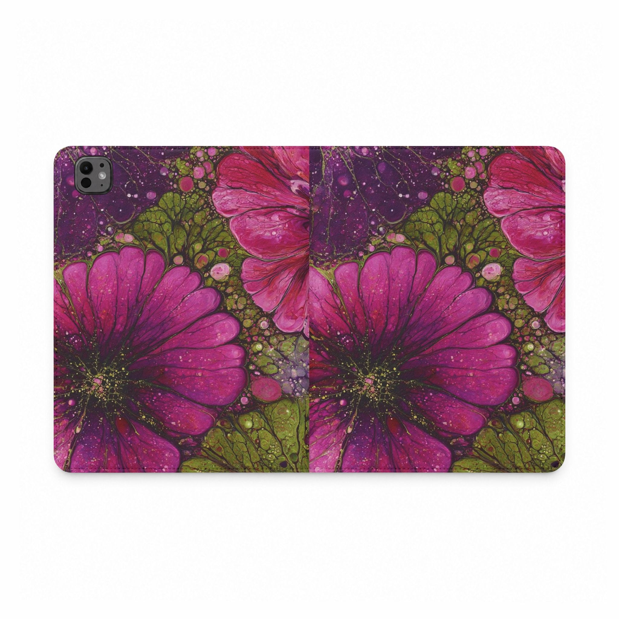 LUMINA SHIMMER FLORAL IPAD TABLET FOLIO CASE