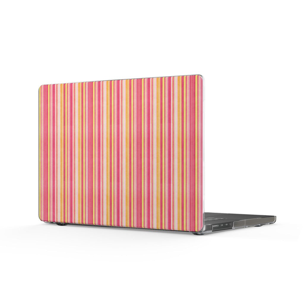 GRAPEFRUIT STRIPES MACBOOK COVERS