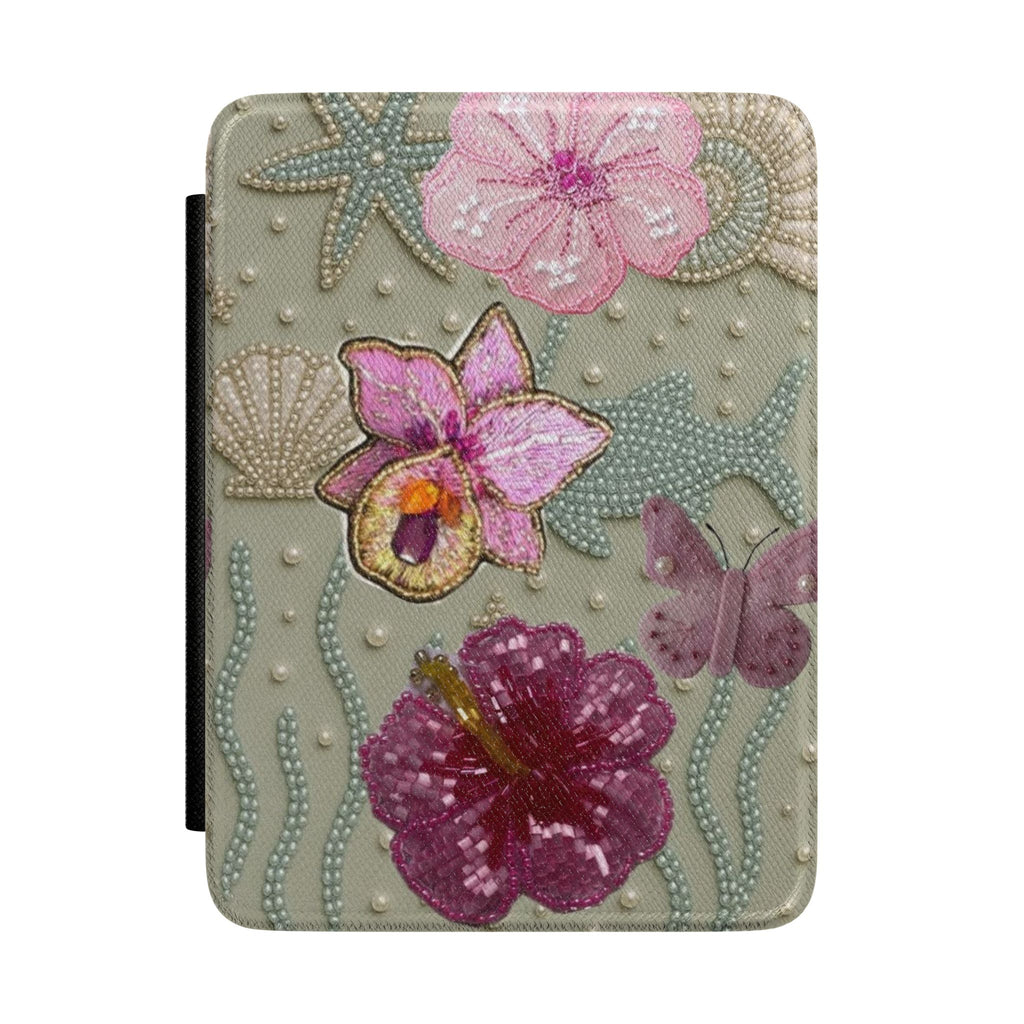 SAGE PRISM FLORAL KINDLE CASE HARDCOVER