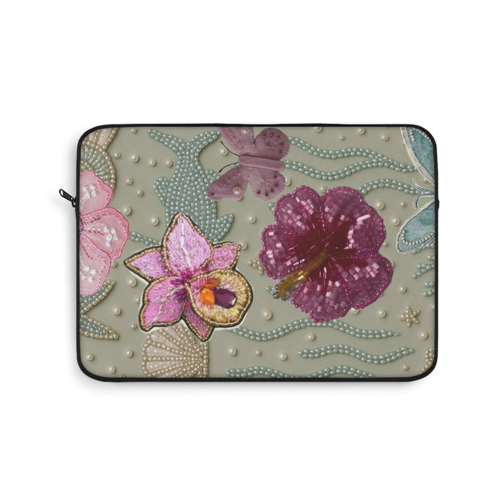 SAGE PRISM FLORAL KINDLE IPAD & LAPTOP SLEEVE