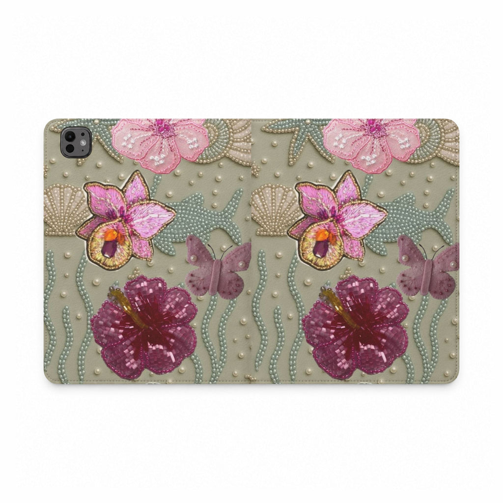 SAGE PRISM FLORAL IPAD TABLET FOLIO CASE