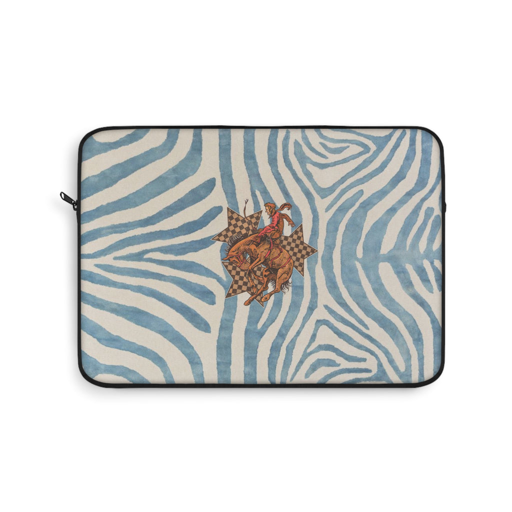 BLUE JEAN WESTERN RODEO COWBOY KINDLE IPAD & LAPTOP SLEEVE