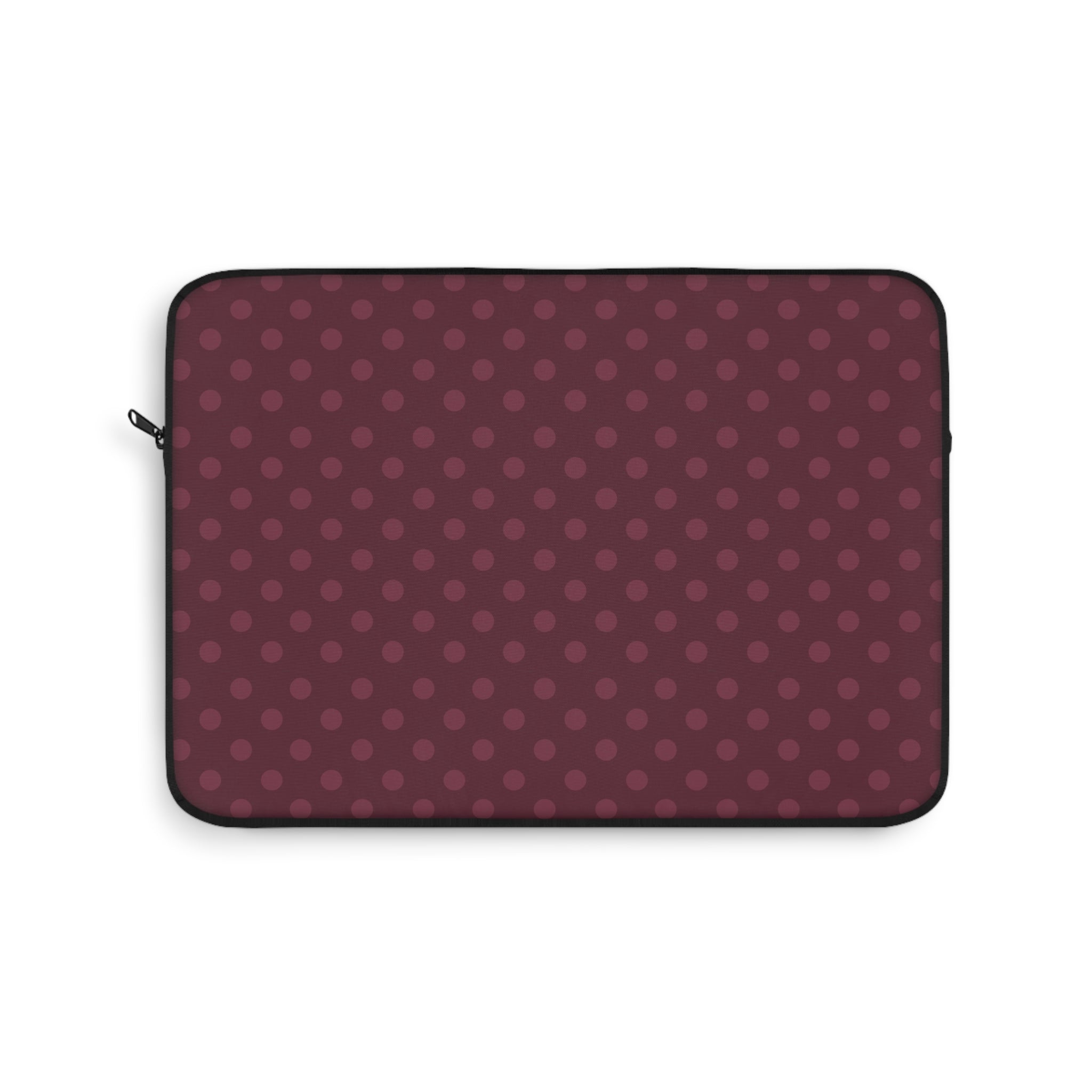 PLUM POLKA DOTS NEOPRENE KINDLE IPAD & LAPTOP SLEEVE