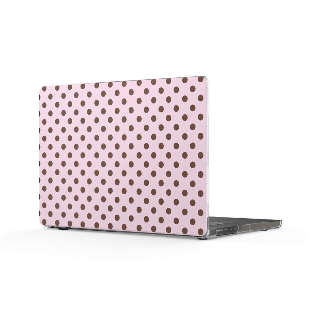 SWEET COCOA POLKA DOTS MACBOOK COVERS