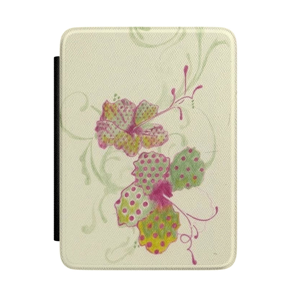 WHIMSICAL FLOWER KINDLE CASE HARDCOVER