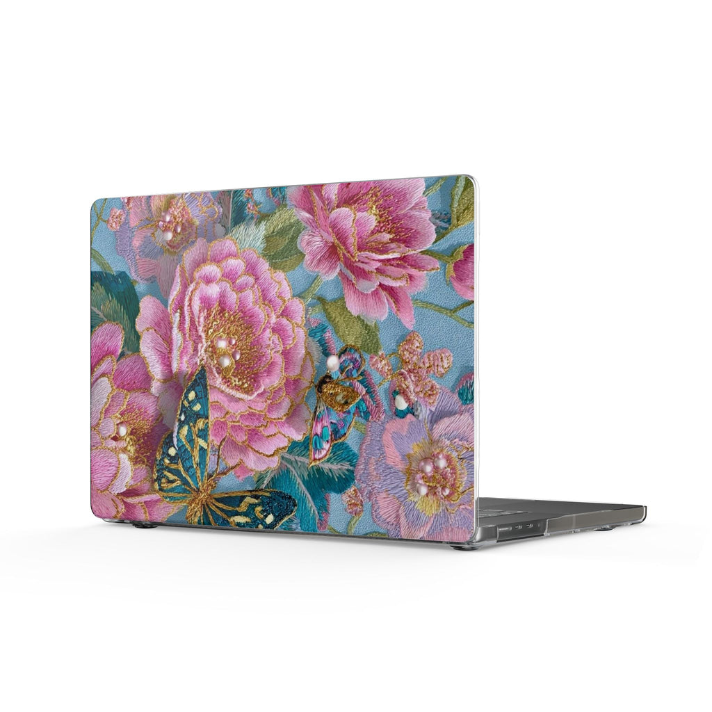 DREAM GLAZE FLORAL MACBOOK COVERS