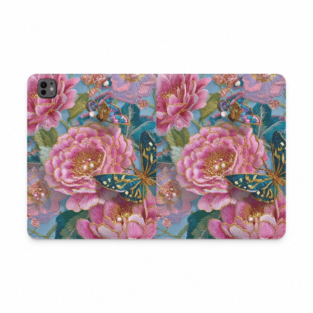 DREAM GLAZE FLORAL IPAD TABLET FOLIO CASE