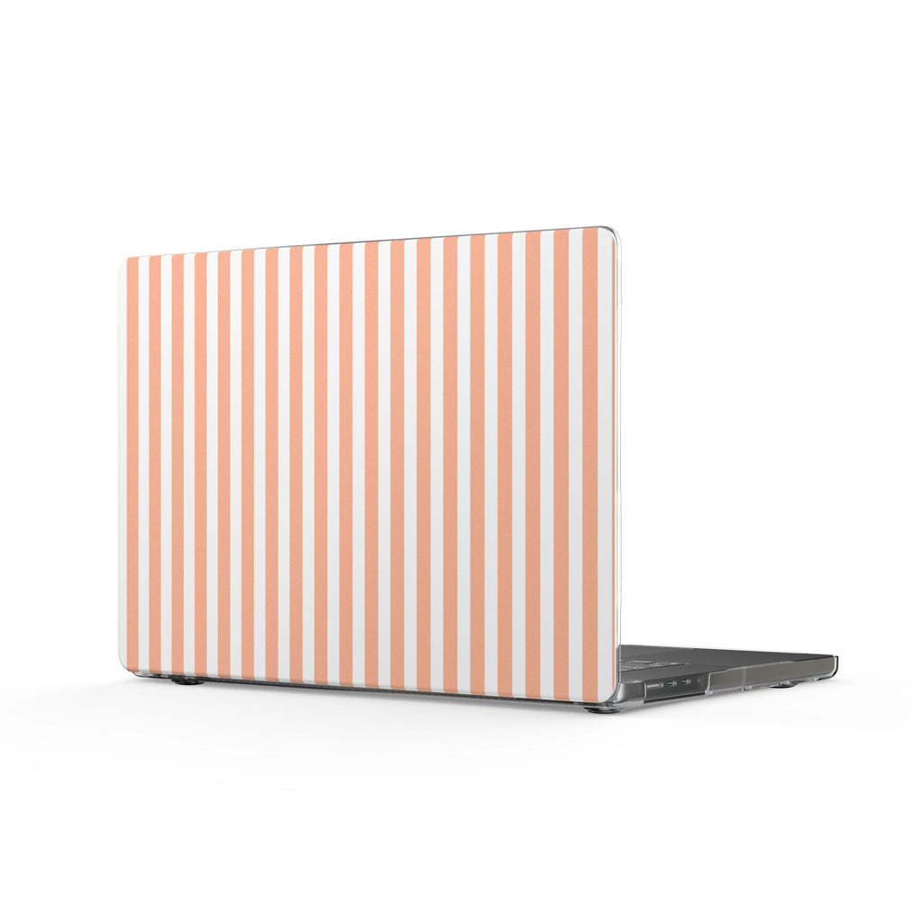 ORANGE RESORT STRIPED MACBOOK COVERS