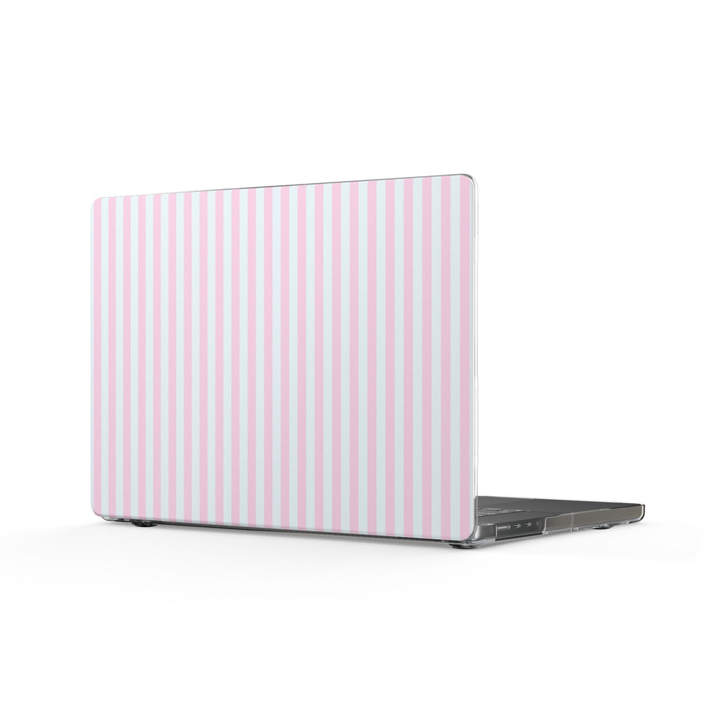 PINK CANDY SHOP RESORT STRIPED MACBOOK COVERS