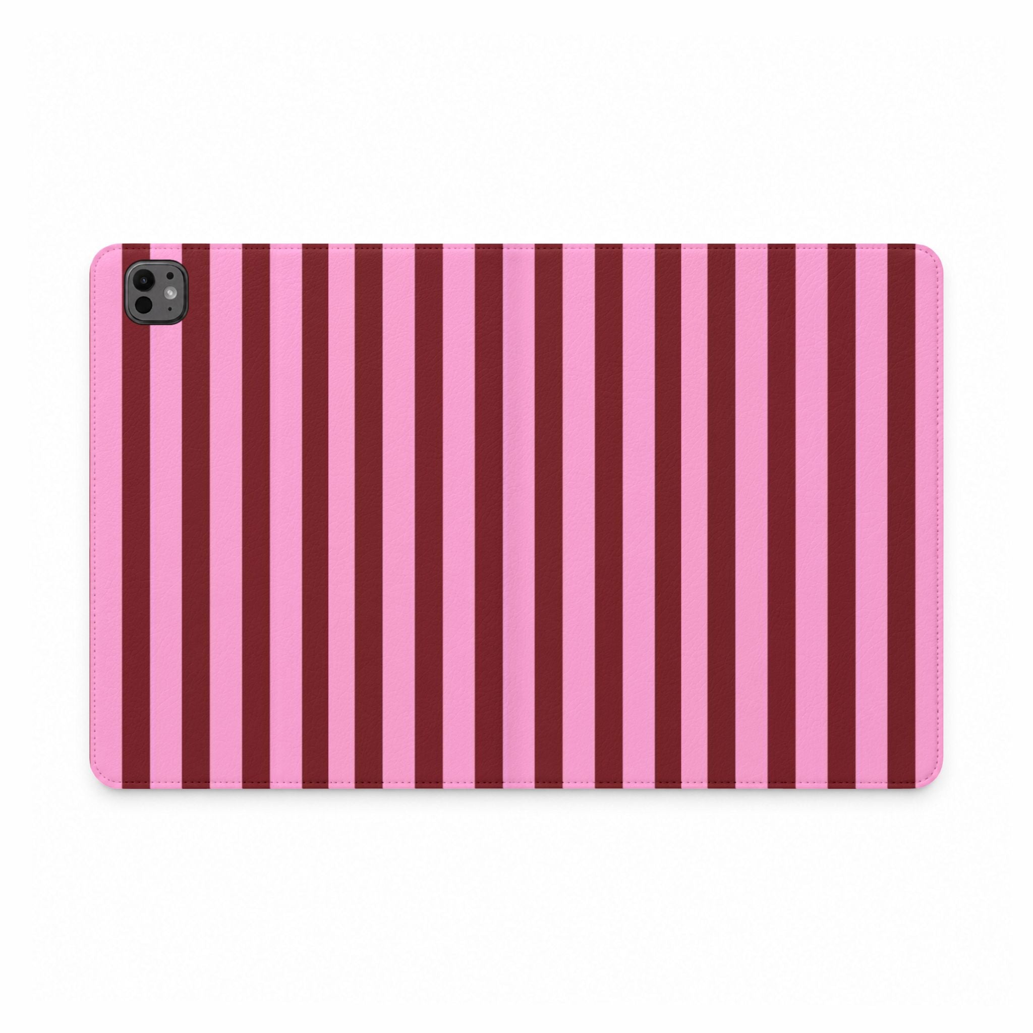 BONBON STRIPED IPAD TABLET FOLIO CASE