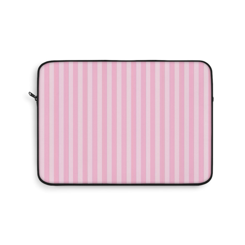 PINK MARSHMALLOW STRIPED KINDLE IPAD & LAPTOP SLEEVE