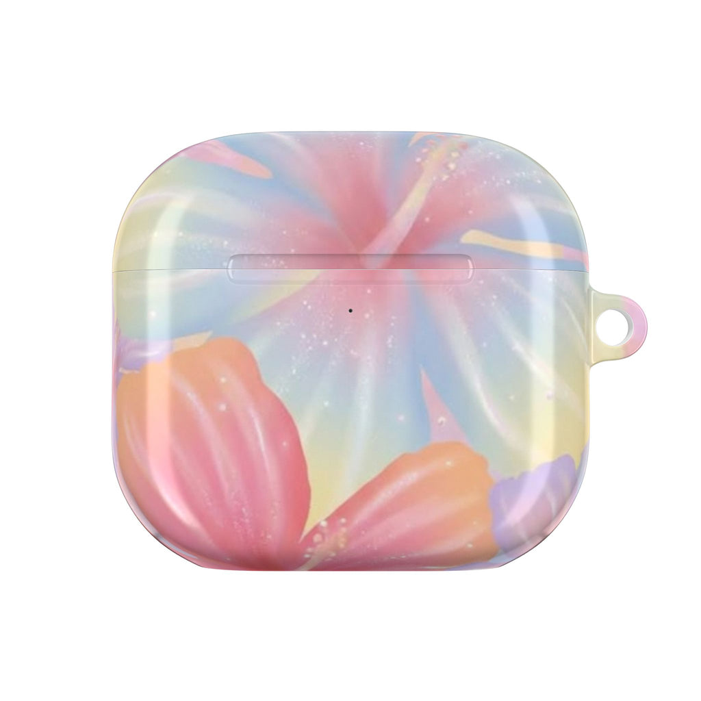 RAINBOW HIBISCUS AIRPOD CASE
