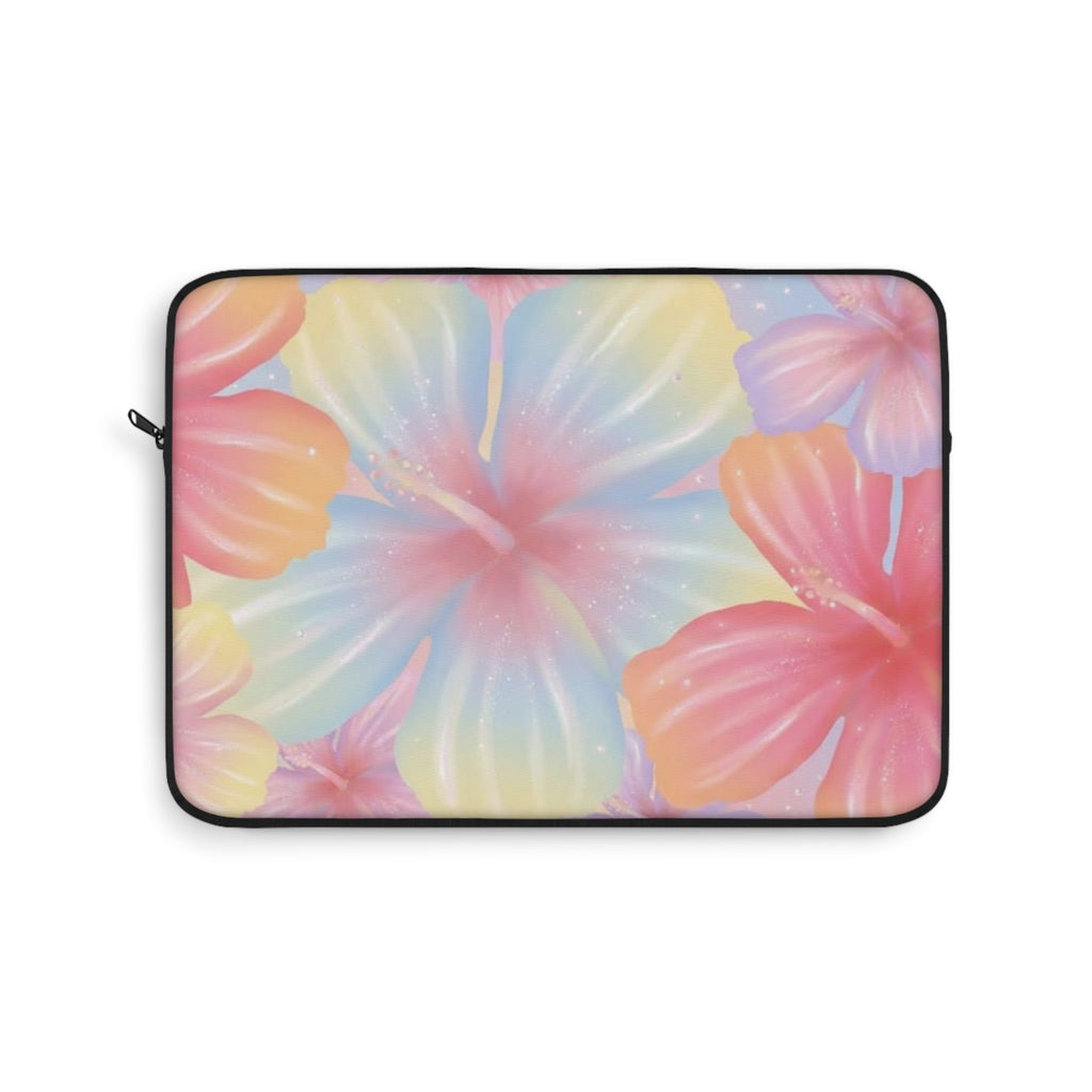 RAINBOW HIBISCUS KINDLE IPAD & LAPTOP SLEEVE