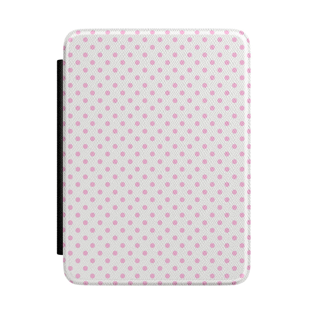 DOLLY PINK POLKA DOTS KINDLE CASE HARDCOVER