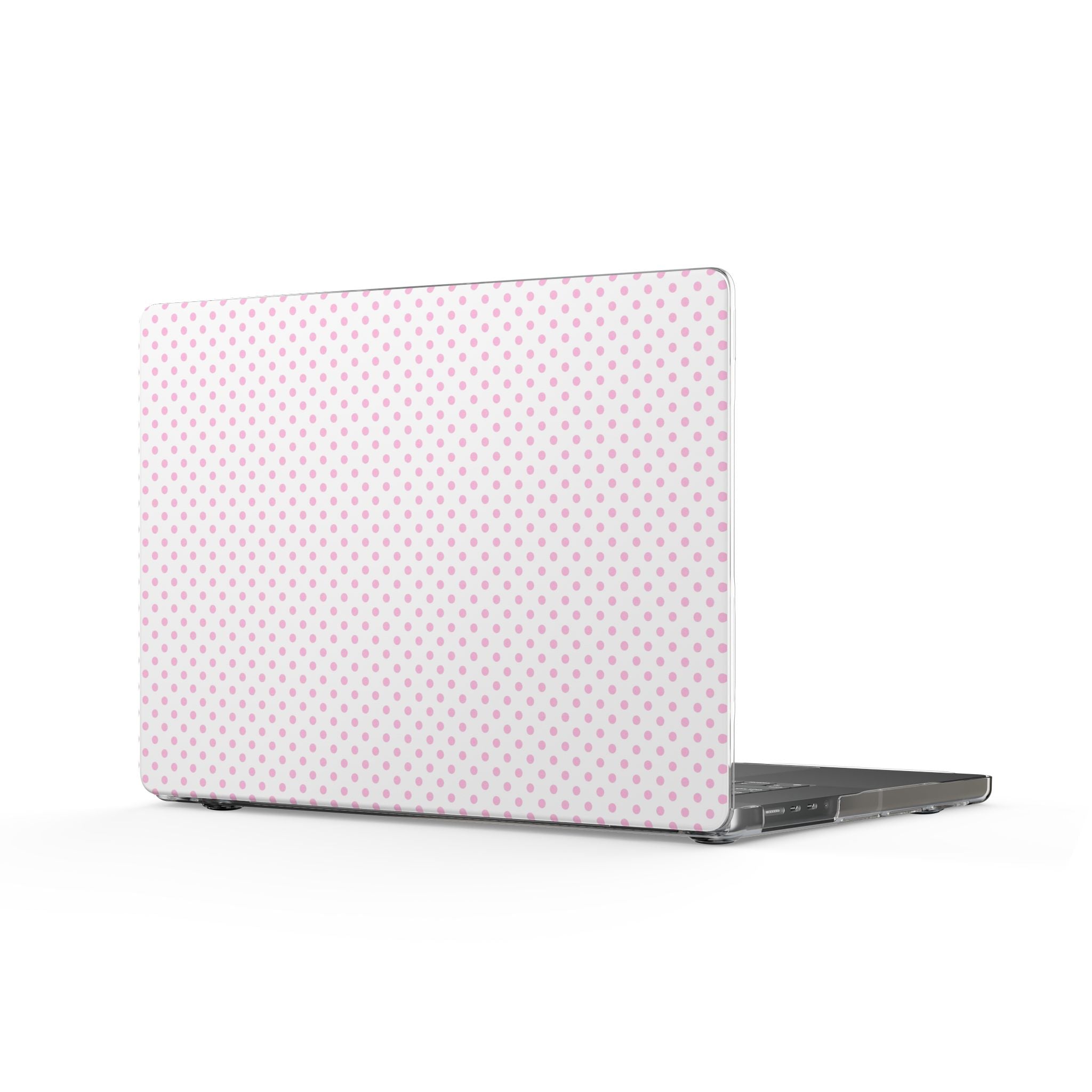 DOLLY PINK POLKA DOTS MACBOOK COVERS