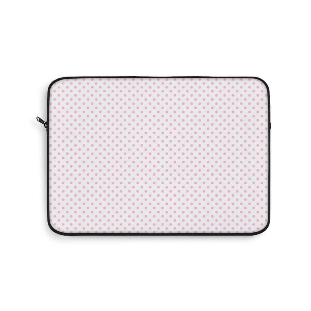DOLLY PINK POLKA DOTS KINDLE IPAD & LAPTOP SLEEVE