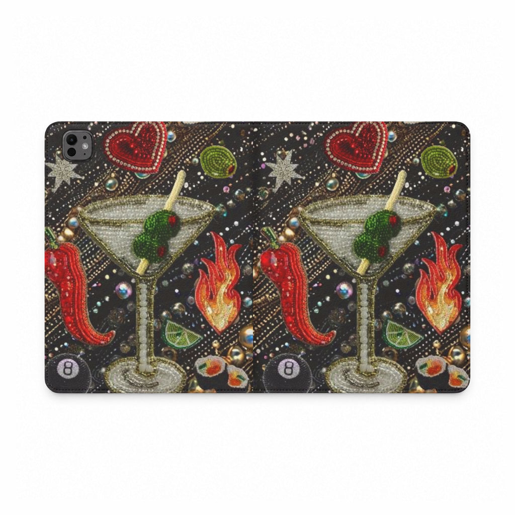 MARTINI O'CLOCK IPAD TABLET FOLIO CASE