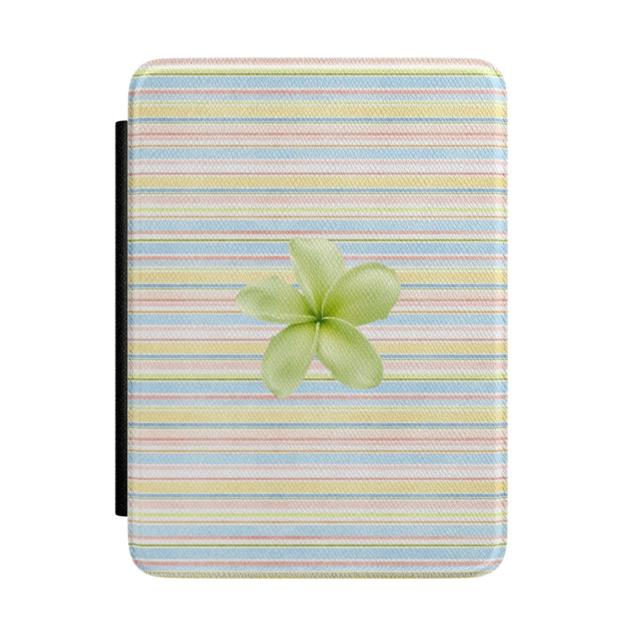SUNWASHED STRIPES HIBISCUS KINDLE CASE HARDCOVER