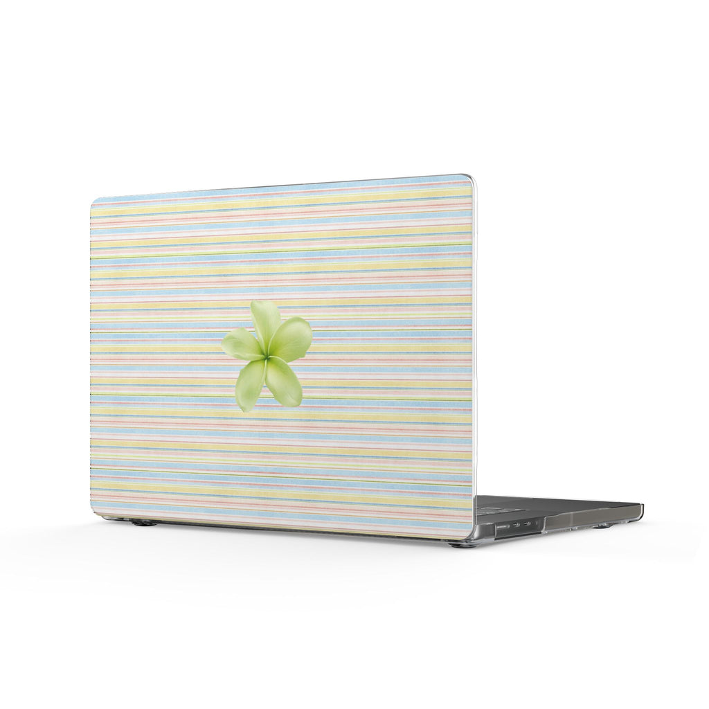 SUNWASHED STRIPES HIBISCUS MACBOOK COVERS