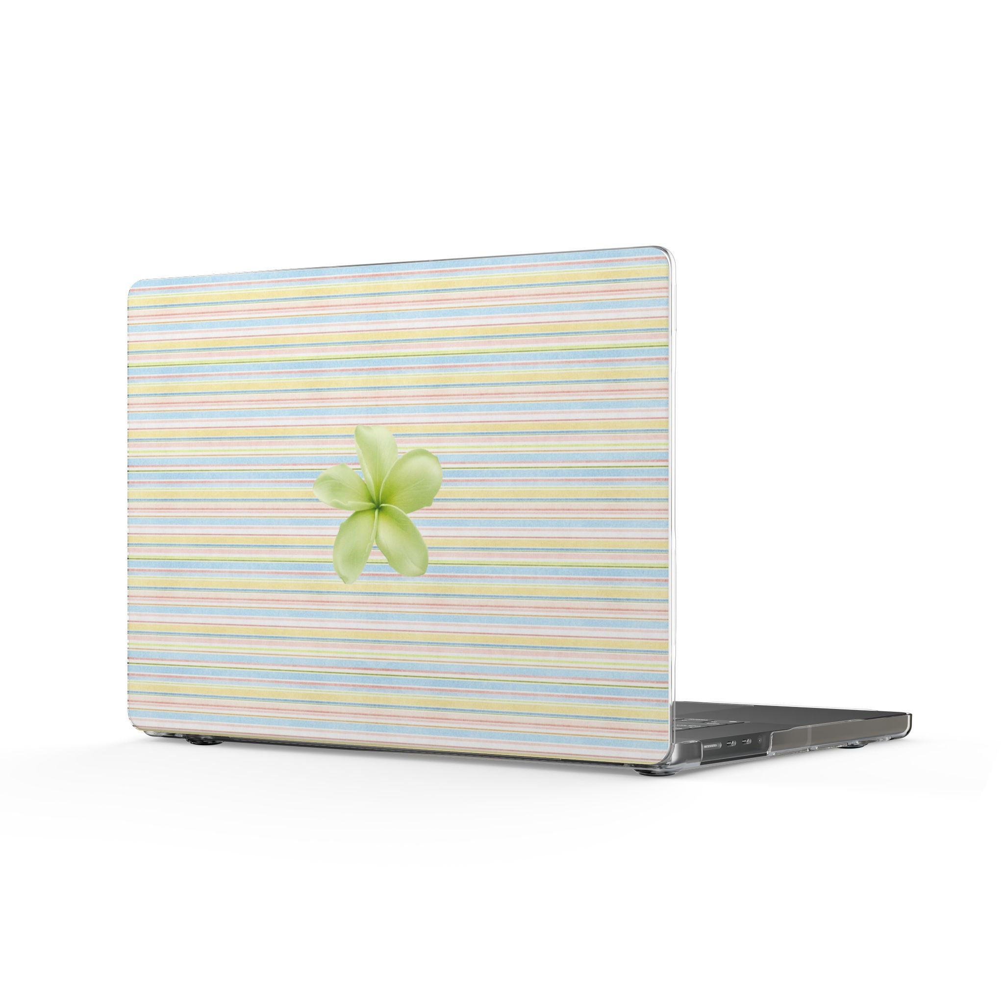 SUNWASHED STRIPES HIBISCUS MACBOOK COVERS
