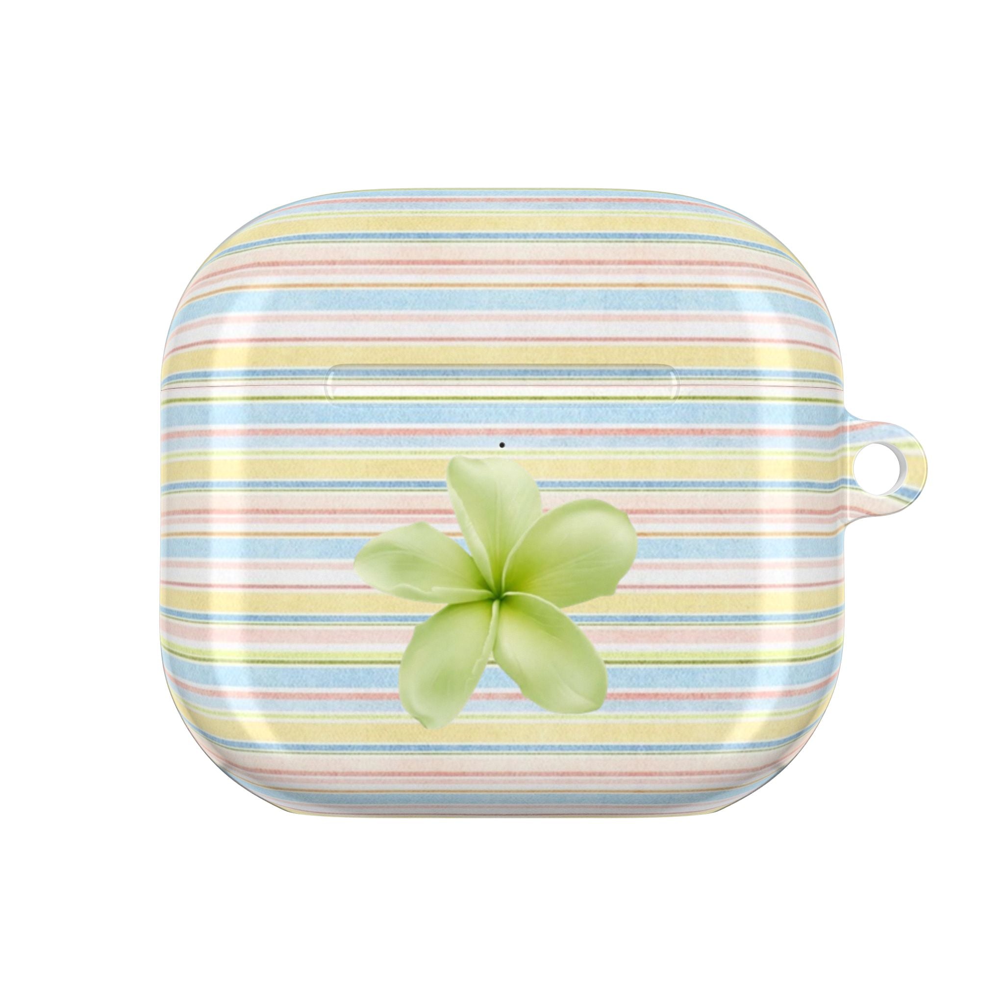 SUNWASHED STRIPES HIBISCUS AIRPOD CASE