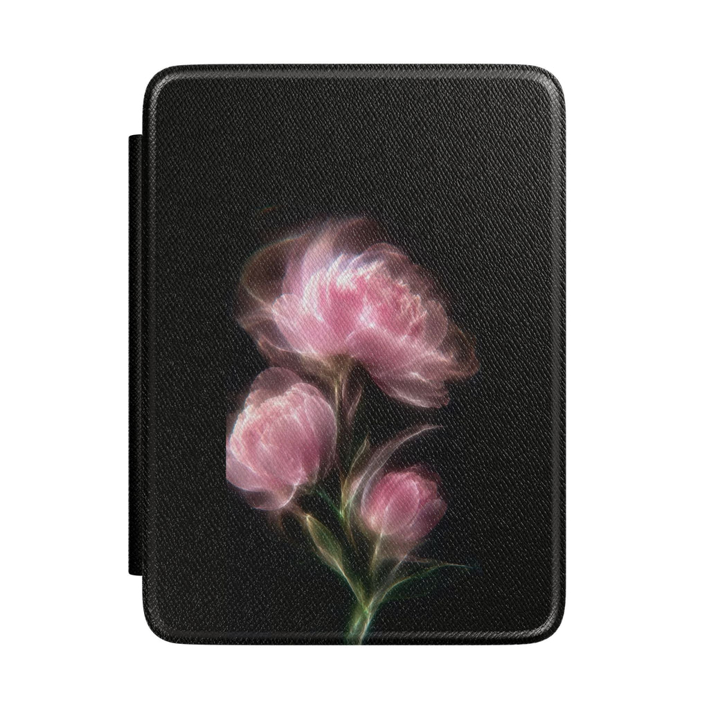 GLOWING PINK ORCHIDS KINDLE CASE HARDCOVER