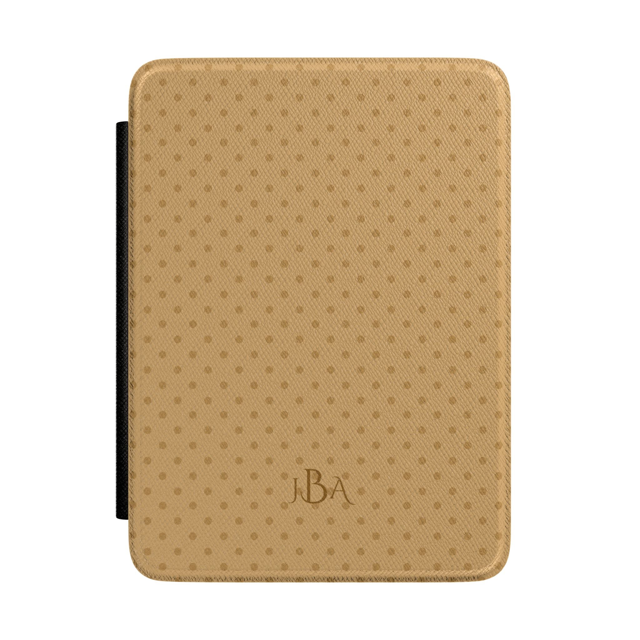 PERSONALIZED CUSTOM NAME CAMEL POLKA DOTS MONOGRAM INITIALS CASE HARDCOVER
