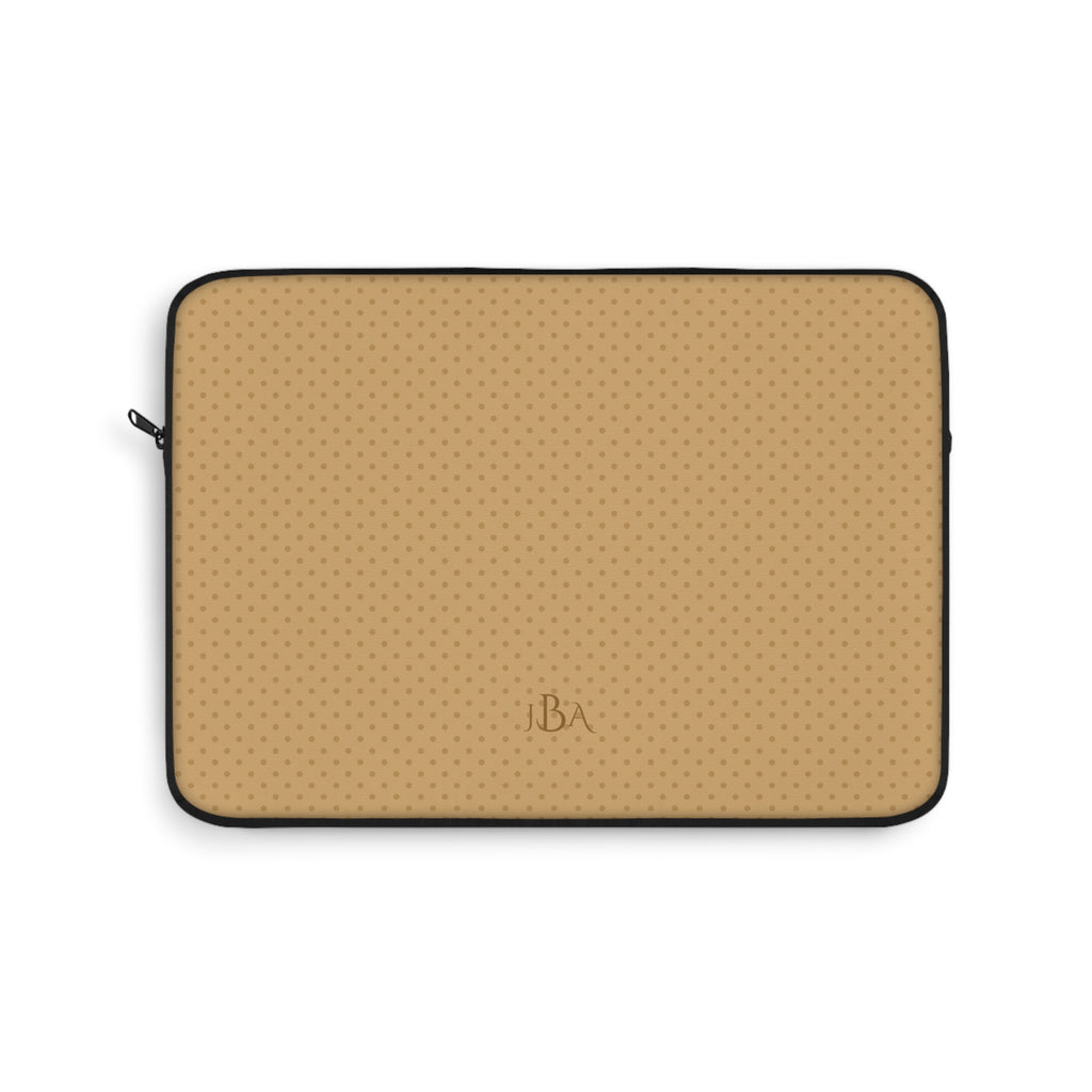 PERSONALIZED NAME CUSTOM CAMEL POLKA DOTS KINDLE IPAD & LAPTOP SLEEVE