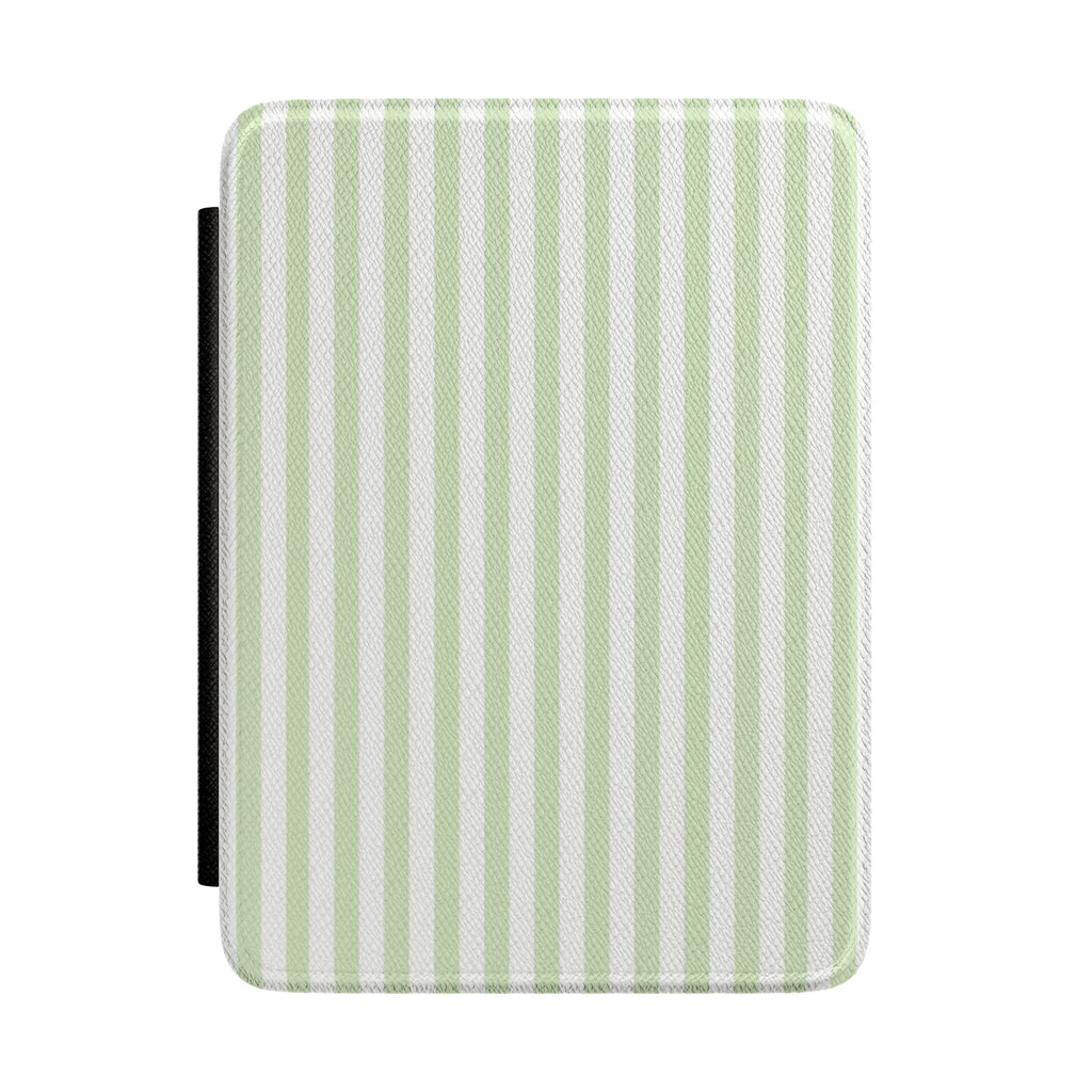 GREEN SOFT SERVE STRIPED KINDLE CASE HARDCOVER