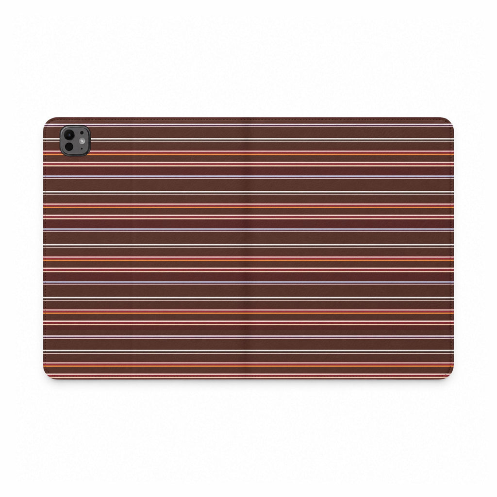 CHESTNUT STRIPES IPAD TABLET FOLIO CASE